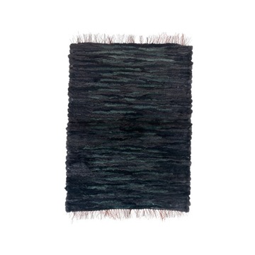 Dywan ze skór owczych naturalny ciepły 105 x 70 cm