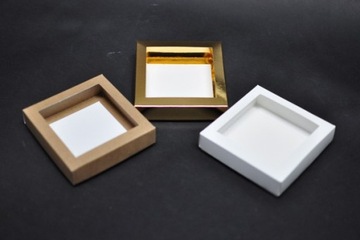 Kartonik Pudełko Opakowanie Pudełeczko na pierniki 12x12x3 cm EKO 5 szt.