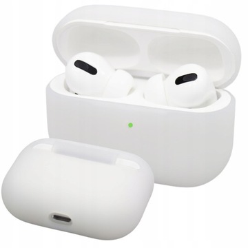 AIRPODS PRO ETUI POKROWIEC DO APPLE SŁUCHAWKI, OCHRONNE ODPORNE – CLEAR