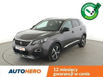 Peugeot 3008 II Crossover 1.5 BlueHDI 130KM 2018 Peugeot 3008 GT-Line automat navi kamera panorama