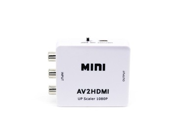 Конвертер AV CVBS в HDMI с композитным аналоговым видео