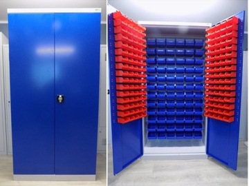 Szafa warsztatowa z 232 pojemnikami SWM 205 -20%