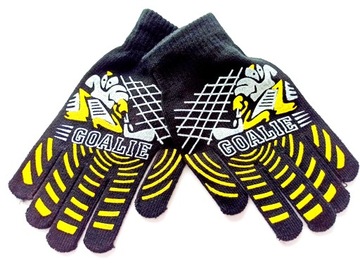 RĘKAWICZKI CHŁOPIĘCE MŁODZIEŻOWE ZIMOWE PIĘCIOPALCZASTE KLASYCZNE 20 CM