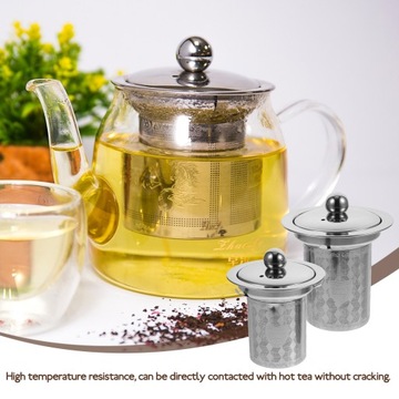 Сетчатый фильтр для чайника, фильтрующая вставка для заварки, 2 шт.