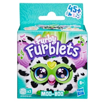 Інтерактивний FURBY FURBLETS м'яка іграшка MOO-BOO корівка інтерактивна іграшка 6+