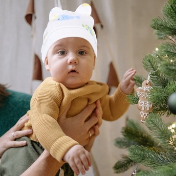 CHŁOPIĘCE CZAPKI Z RĘKAWICZKAMI CZAPKI 2 ZESTAWY CHŁOPIEC NOWORODKA