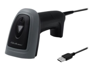 Qoltec Wired Qr Barcode Scanner Usb