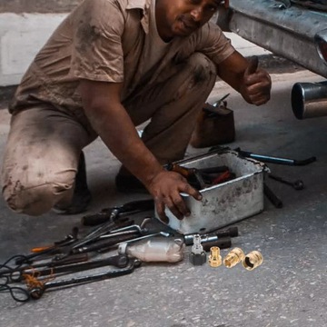 ZESTAW ADAPTERÓW DO MYJEK WYSOKOCIŚNIENIOWYCH 8 SZT. SZYBKOZŁĄCZE M22 14mm