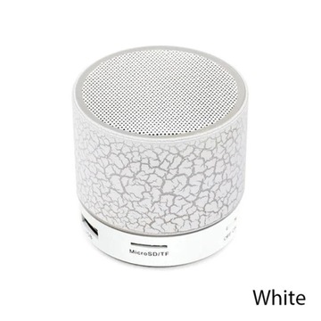 360 StereoMini głośnik bezprzewodowy LED Light kolorowy Flash zestaw