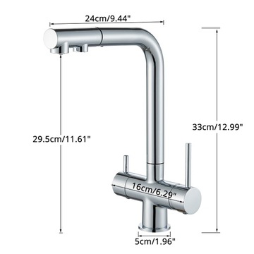 Bateria Trójdrożna do Filtra CHROM - Zestaw