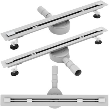 ODPŁYW LINIOWY REA NEO ULTRA SLIM PRO 60 KOMPLET NIKIEL SZCZOTKOWANY