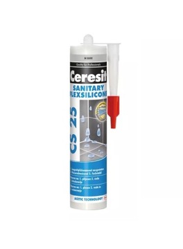 CERESIT CS 25 silver 04 silikon sanitarny 280 ml s