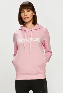 BLUZA DRESOWA Z KAPTUREM ADIDAS LOGO 40 42 L XL