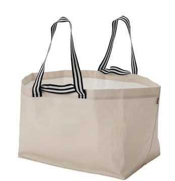IKEA GORSNYGG Duża torba jasnobeżowy 57x37x39 71 l