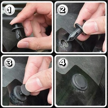 SPINKI KOŁKI KLIPSY SAMOCHODOWE ŚCIĄGACZE DEMONTAŻU TAPICERKI ZESTAW 675el