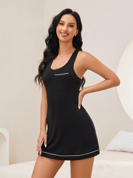 Summer Women's Nightgown Camisole Sleepwear Dress