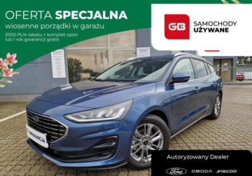 Ford Focus IV Kombi Facelifting 1.5 ECOBLUE 115KM 2024 Ford Focus SW Wiosenne Porzadki 1.5 Ecoblue 115KM Titanium X Salon PL FV23