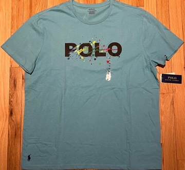 POLO RALPH LAUREN T-Shirt XL z USA100%Org