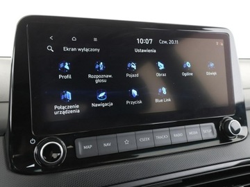 Hyundai Kona I Crossover Facelifting 1.0 T-GDI 120KM 2021 Hyundai Kona mHEV navi grzane fotele kamera, zdjęcie 22