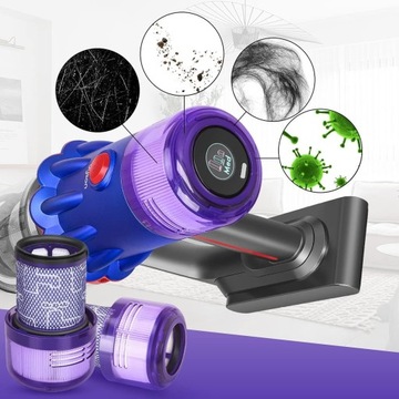 2x HEPA-ФИЛЬТРА ДЛЯ DYSON V12 МОЮЩИЙСЯ ABSOLUTE DETECT SLIM 971517