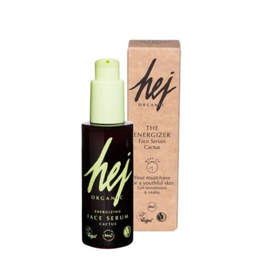 Hej Organic, CACTUS Energetyzujące serum do twarzy, 30ml
