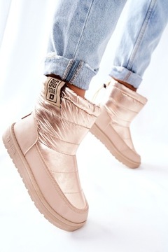 ЖЕНСКАЯ ЗИМНЯЯ ОБУВЬ BIG STAR, СНЕЖНЫЕ БОТИНКИ С УТЕПЛЕНИЕМ