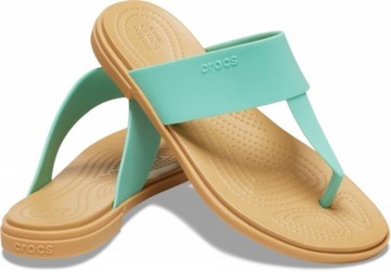 Damskie Lekkie Buty Japonki Klapki Crocs Tulum Flip 36-37