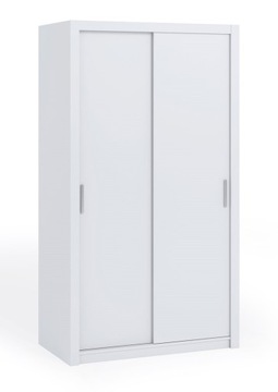 Szafa przesuwna 120 cm SCOTT - BIAŁY
