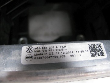 TUNEL CENTRÁLNÍ LOKETNÍ OPĚRKA VOLKSWAGEN OE 3G0857100