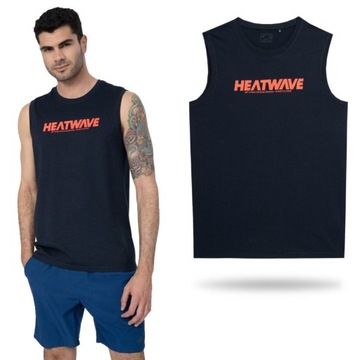 KOSZULKA MĘSKA 4F BEZ RĘKAWÓW TANK TOP PODKOSZULEK