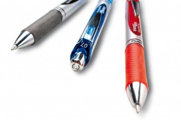 Ручка-роллер Pentel EnerGel BL77, синяя гелевая ручка 0,7 мм