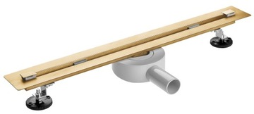 ЛИНЕЙНЫЙ СЛИВ 90 см GOLD SUPER SLIM ПОВОРОТ 4 мм