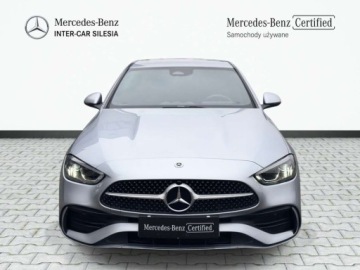 Mercedes Klasa C W206 Limuzyna 2.0 220d 200KM 2023 Mercedes-Benz Klasa C C 220 d 4MATIC AMG Kamera MBUX Grzana kierownica, zdjęcie 1