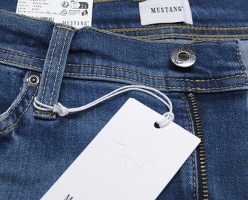 MUSTANG VEGAS SLIM spodnie jeansowe rurki W32 L32
