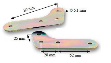 Соединитель спинки сиденья Recliner для складных стульев