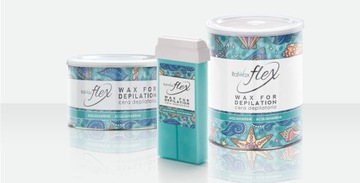 ItalWax FLEX Аквамариновый воск в банке 400мл.