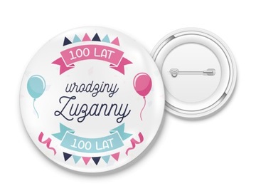 Przypinka prezent na URODZINY KREATOR 56 mm