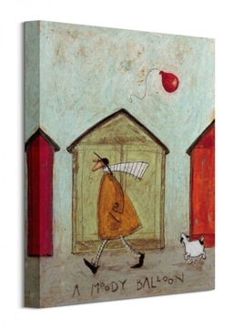 Sam Toft Ernest, Doris i Balon Obraz 30x40 cm
