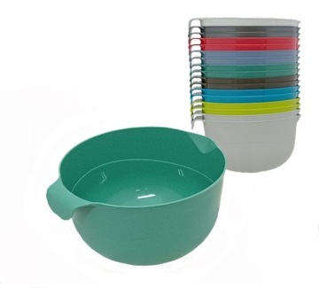 Miska miseczka plastikowa 2 l Ø19 cm z wylewką salaterka KUCHENNA POLSKA