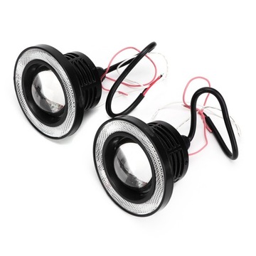 2X LAMPY PRZECIWMGIELNE LED COB DO SAMOCHODÓW CIĘŻAROWYCH SUV