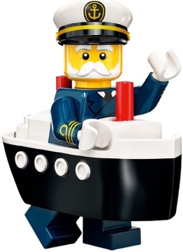 LEGO FIGURKA SERIA 23 KAPITAN PROMU 71034 10