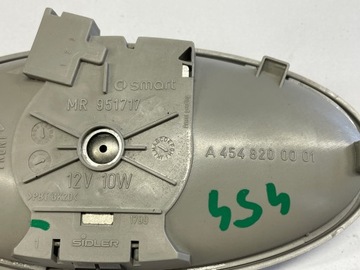 SMART FORFOUR 454 LAMPA OSVĚTLENÍ KABINY A4548200001
