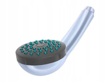 Ручной душ, большой, хромированный