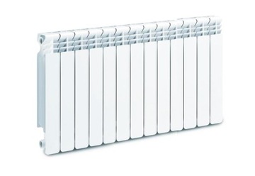 WULKAN GRZEJNIK ALUMINIOWY H-500 BOCZNY BIAŁY 13el. 578x1040