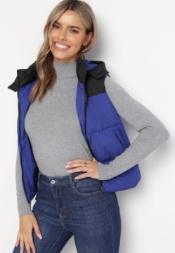 Born2Be Синий женский жилет