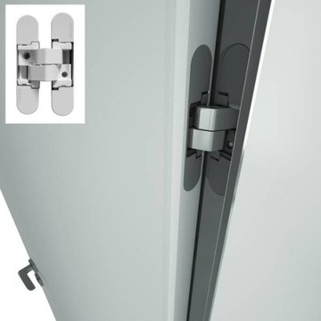 БЕЛЫЙ СКРЫТЫЙ Комплект дверей Sara L 60 для внутренней части