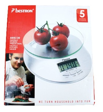 Электронные кухонные весы Bestron AKSI30.