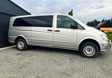 Mercedes Vito W639 Kombi Facelifting 116 CDI 163KM 2014 Mercedes-Benz Vito Bezwypadkowy, Serwisowany, Zarejestrowany, 4x4, 8 osobo, zdjęcie 1