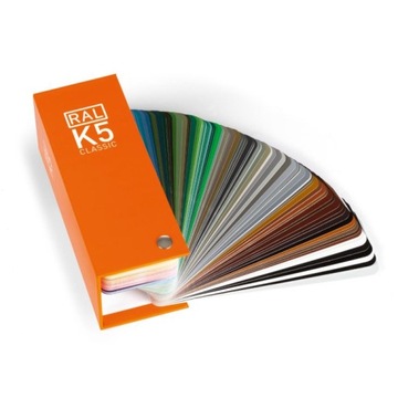 Oryginalny RAL K5 próbnik 215 barw PÓŁMATOWY