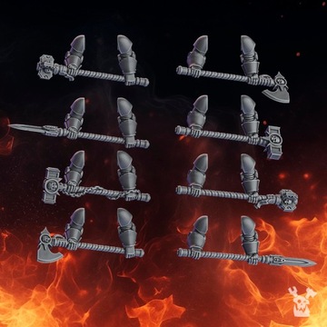 Pactum Aeternum Warden Two-Handed Weapons x4 Dakka